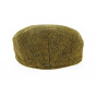 Agnières Flat Cap Wool Herringbone Mustard - Traclet
