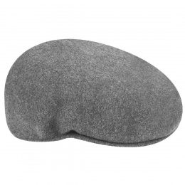 504 Winter Flat Cap Dark Grey- Kangol