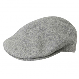 casquette plate 504 Hiver Gris Chiné