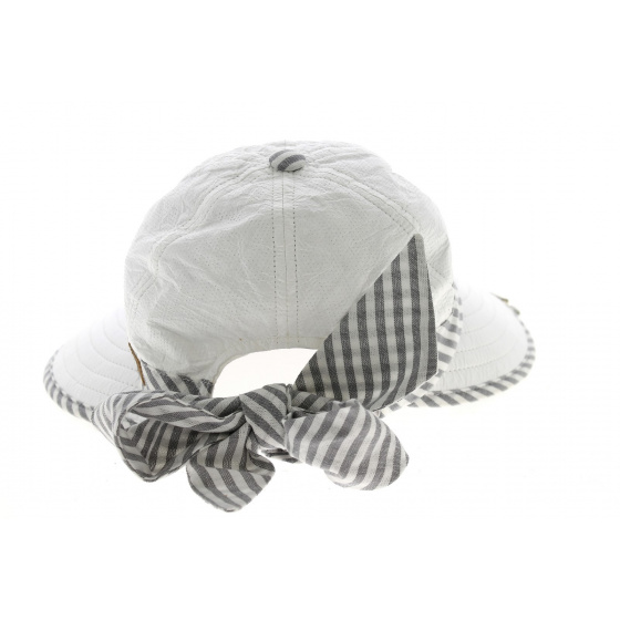 High Protection Bauloise White Visor Cap - Soway