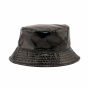 Vinyl Record Rain Bucket Hat Black - Le Chapoté