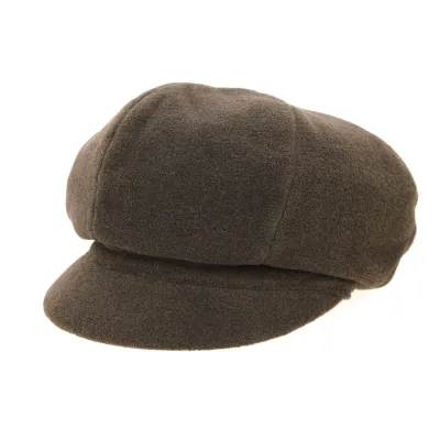 Casquette Gavroche Jeffi Polaire Marron- Crambes  Reference : 10045 | Chapellerie Traclet