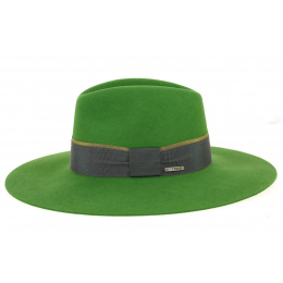 Capeline Vermont Feutre Poil Verte- Stetson
