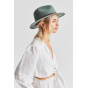 Messer Wool Felt Fedora Hat Cypress - Brixton