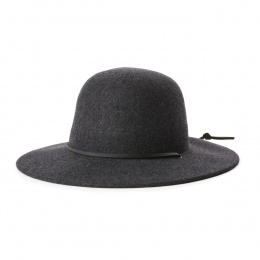 Chapeau Tiller III Feutre Laine Anthracite- Brixton