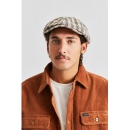 Brood Lightweight Wool Checkered Cap Brixton