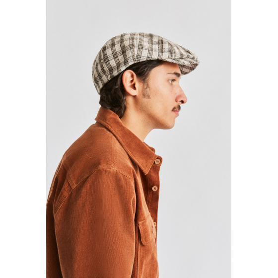 Brixton Plaid Lightweight Brood Cap - Wool