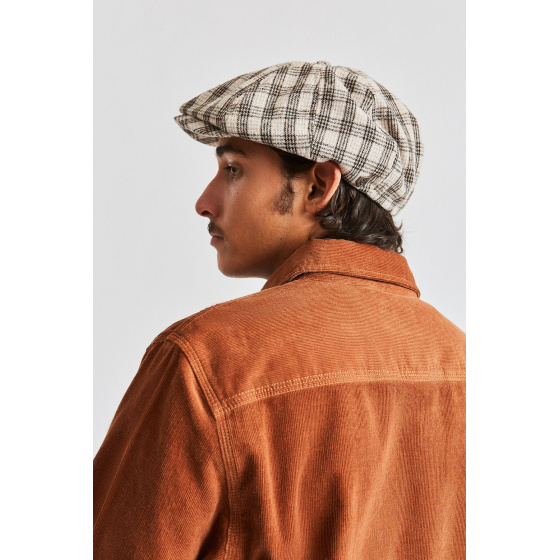 Brixton Plaid Lightweight Brood Cap - Wool