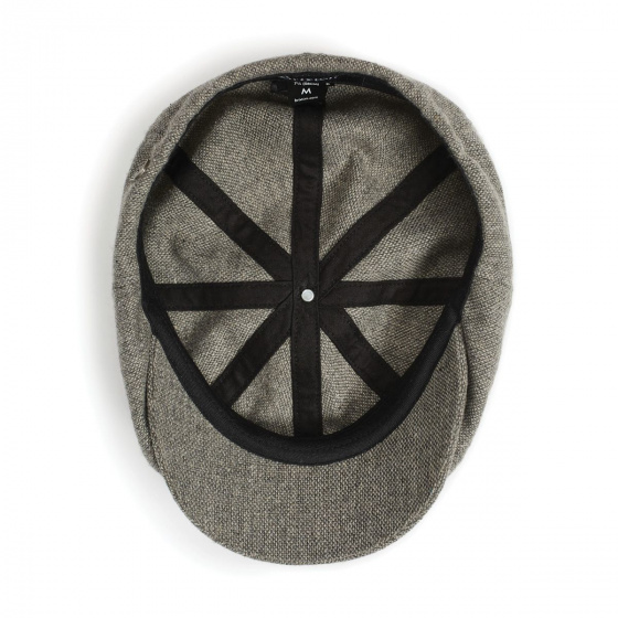Brixton Grey Wool Brood Lightweight Cap