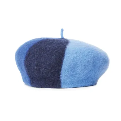 Audrey IV Blue Wool Beret - Brixton Reference: 10061 | Chapellerie Traclet