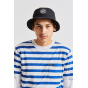 Black Cotton Oath Bucket Hat - Brixton