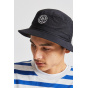 Black Cotton Oath Bucket Hat - Brixton