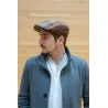Casquette Simon Patchwork Velours et Laine- Traclet Reference : 8613 | Chapellerie Traclet