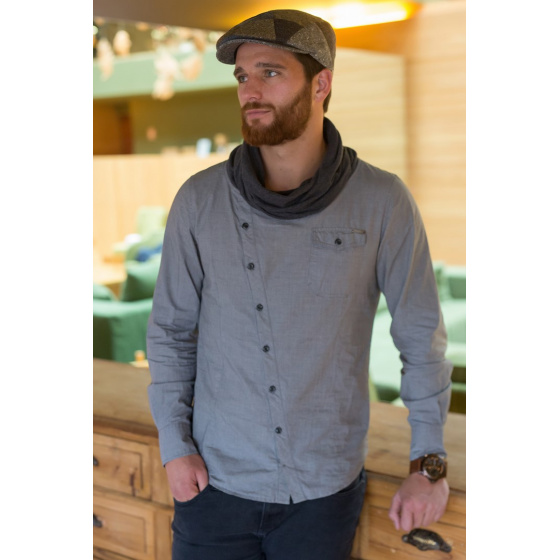 Winter Orleans flat patchwork cap