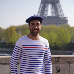 Béret Classique Denim- Le Béret Français