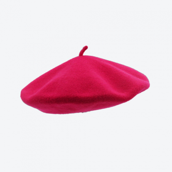 Béret Classique Fuchsia - Le Béret Français Béret Classique Fuchsia - Le Béret Français