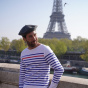 Men's Classic Grey Beret- Le Béret Français