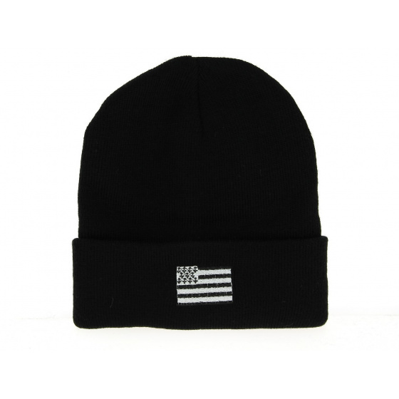Black Brittany Flag Beanie - Traclet