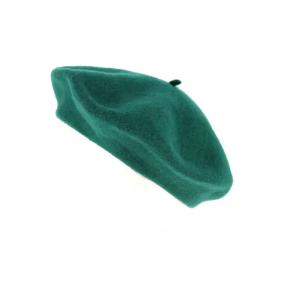Pack of 200 Green Wool Berets - Traclet Reference: 10094 | Traclet Hat Shop