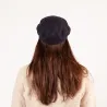 Casquette Marin Skipper Laine Noire- Bart Reference : 7659 | Chapellerie Traclet