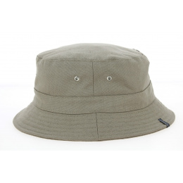 Dark Beige Cotton Soho Bucket Hat - Mtm