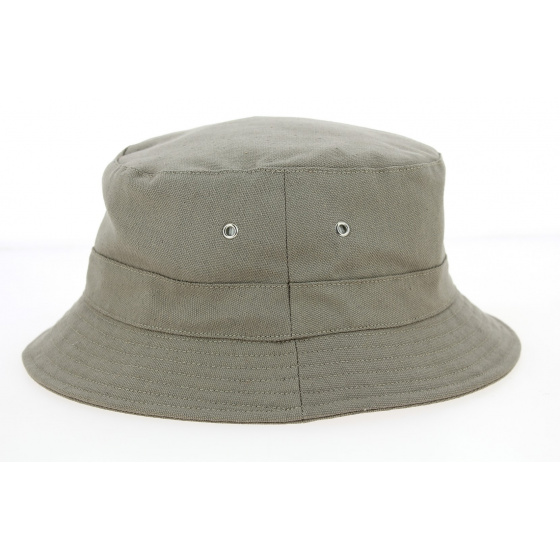 Dark Beige Cotton Soho Bucket Hat - Mtm Dark Beige Cotton Soho Bucket Hat - Mtm
