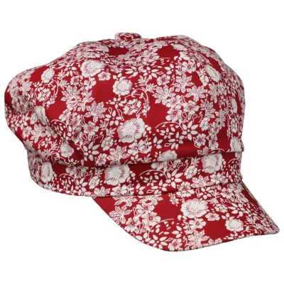 Casquette Gavroche Été Constance Coton Rouge- Traclet Reference : 10111 | Chapellerie Traclet