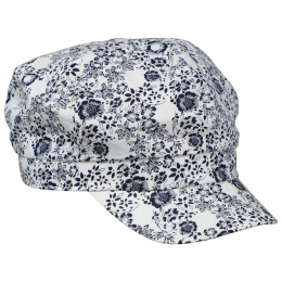 Summer Newsboy Cap Constance Natural Cotton - Traclet
