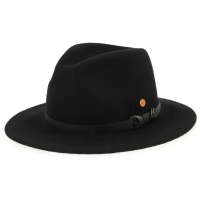 Georgia Black Wool Outdoor Hat - Mayser Reference: 10116 | Traclet Hat Shop