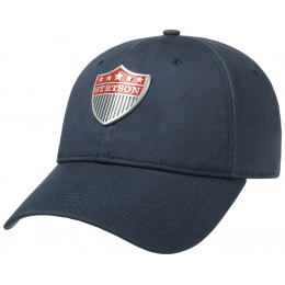 Cotton Baseball Cap Marine- Stetson