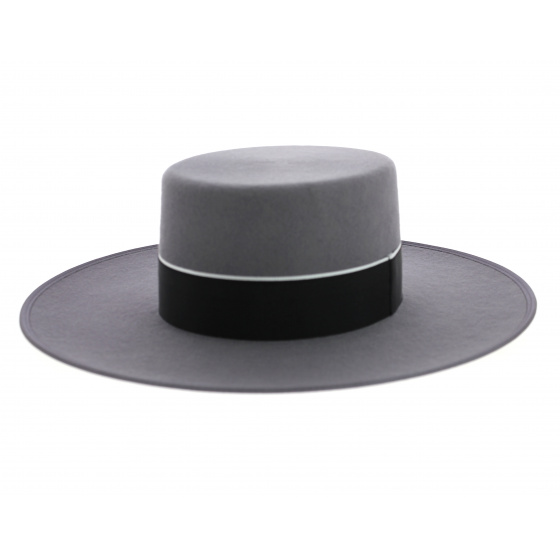 Chapeau Cordobes Andalou Feutre Gris Chapeau Cordobes Andalou Feutre Gris