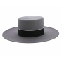 Grey Felt Andalusian Cordobes Hat