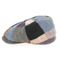 Hatteras Patchwork Cap in Linen, Wool & Cotton - Stetson