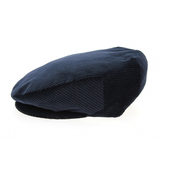 Casquette Plate Must Velours Côtelé Marine - Mtm Casquette Plate Must Velours Côtelé Marine - Mtm