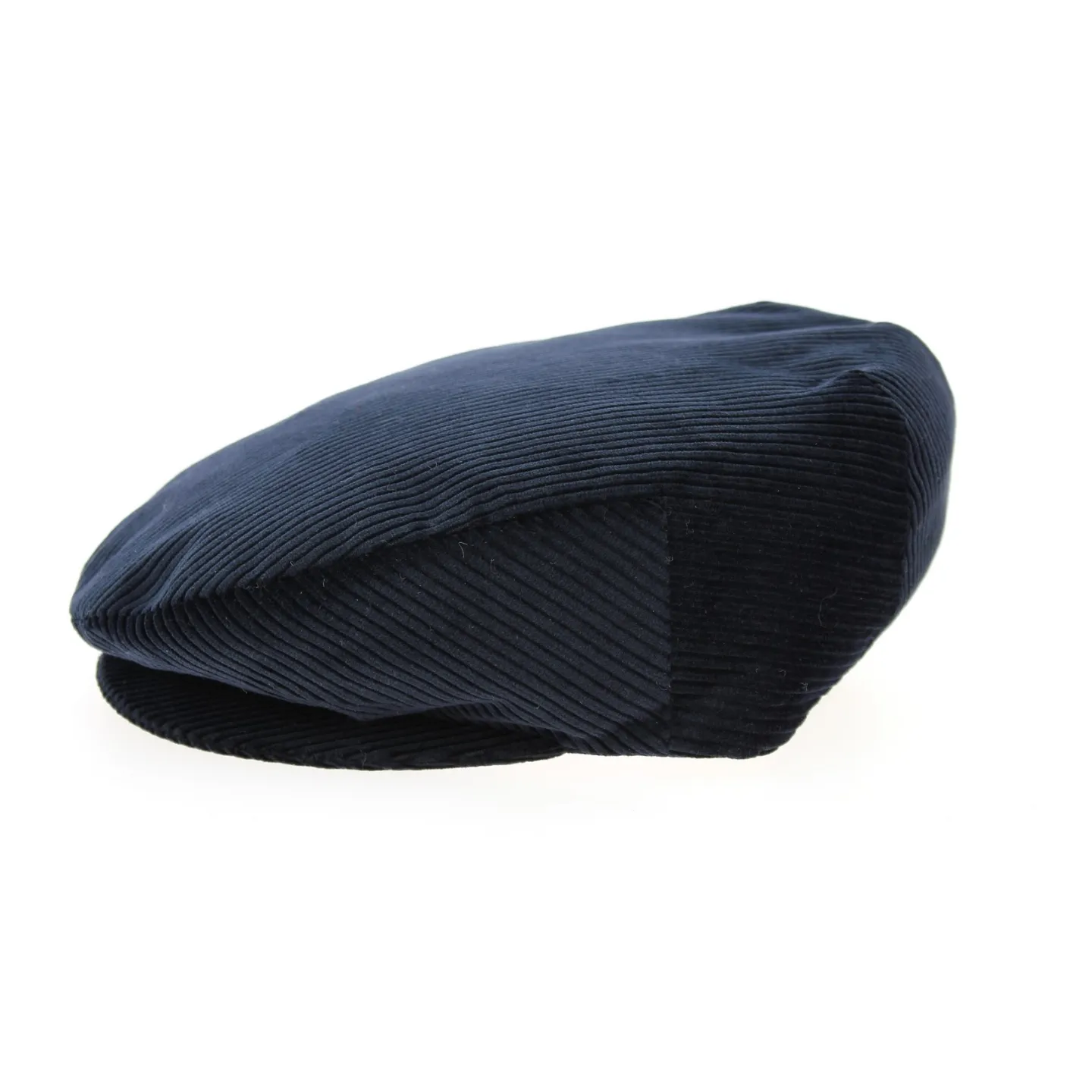 Must Corduroy Flat Cap Navy - Mtm