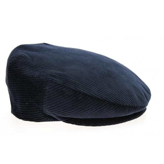 Casquette Plate Must Velours Côtelé Marine - Mtm Casquette Plate Must Velours Côtelé Marine - Mtm