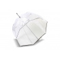 Black Transparent Dome Umbrella - Isotoner