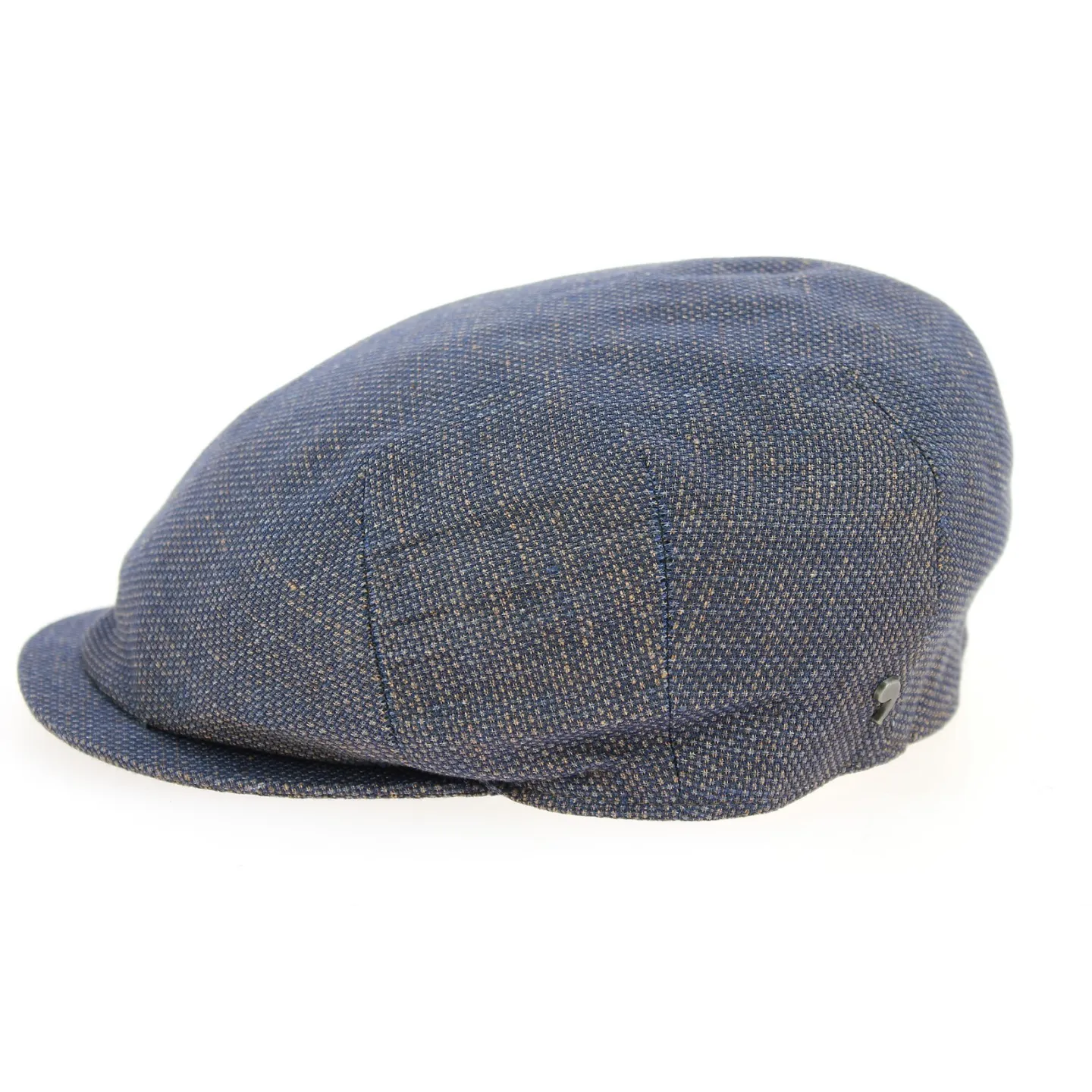Casquette Plate Bagnone Bleue Lin & Coton- Traclet Reference : 10156 | Chapellerie Traclet