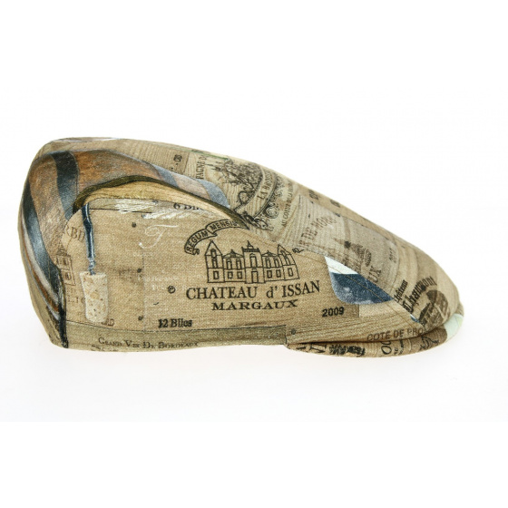 Burgundy Vintage Cotton Domed Cap - City Sport