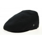 Geel Flat Cap Linen Black- City Sport