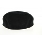 Black Linen Geel Flat Cap - City Sport
