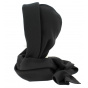 Women's Vairé Black Fleece Hood made in France - Traclet