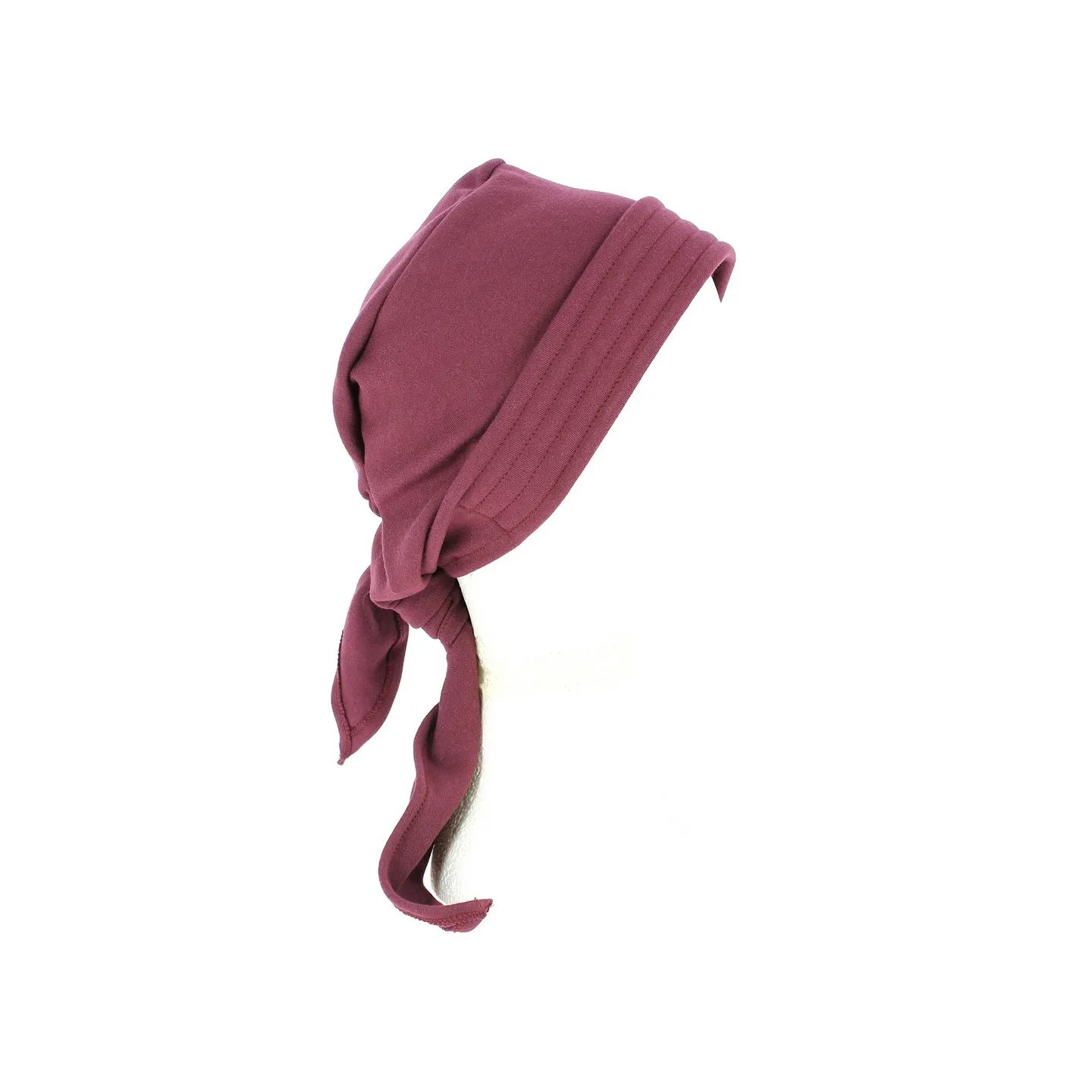 Plum Cotton Chemotherapy Scarf Turban - Traclet  Reference: 10183 | Traclet Hat Shop