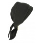 Turban Scarf Chemotherapy Black Cotton- Traclet