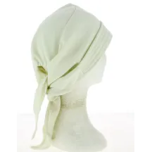 Ecru Cotton Chemo Headscarf Turban - Traclet Reference: 10185 | Traclet Hat Shop