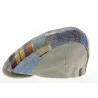 Casquette Bombée Domiti Patchwork Lin - Mtm Reference : 10189 | Chapellerie Traclet