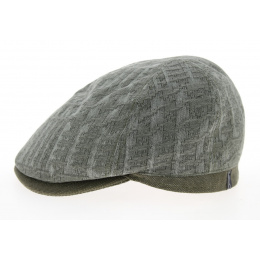 Green Cotton Hatsby Domed Cap - Mtm