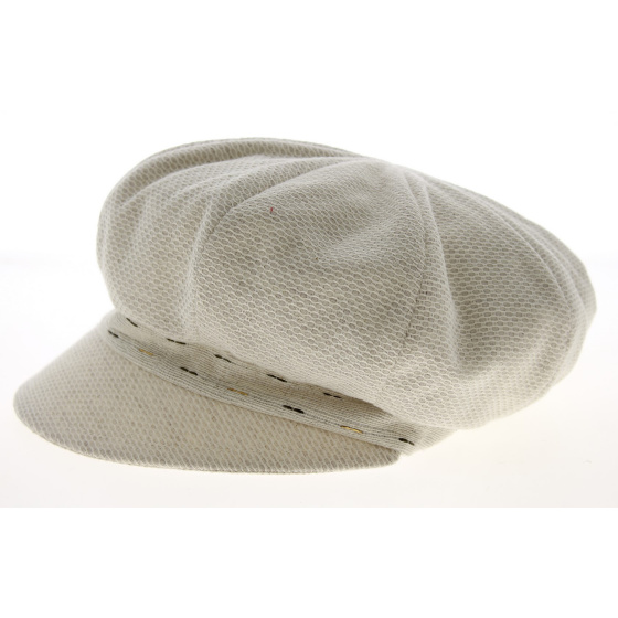 Bronze Linen Newsboy Cap - Mtm