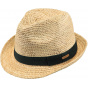 Sedad Natural Straw Trilby Hat - Barts