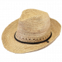 Trilby Hunze Natural straw hat- Barts